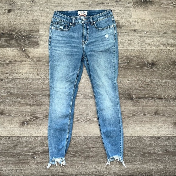 Free People We The Free Crvy Curvy Ankle Skinny Jeans Size 28 Regular - Picture 8 of 8